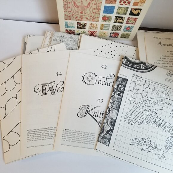 American Needlework Book of Patterns and Instructions Woman’s Day Vintage 1963 - Picture 9 of 12